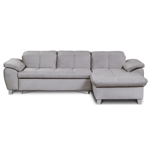 Coltar Extensibil Cu Insula Sevilia Lux, 5 Locuri, Tetiere Reglabile, 272 Cm