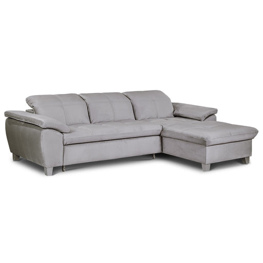 Coltar Extensibil Cu Insula Sevilia Lux, 5 Locuri, Tetiere Reglabile, 272 Cm