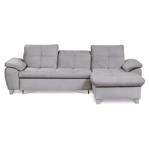 Coltar Extensibil Cu Insula Sevilia Lux, 5 Locuri, Tetiere Reglabile, 272 Cm