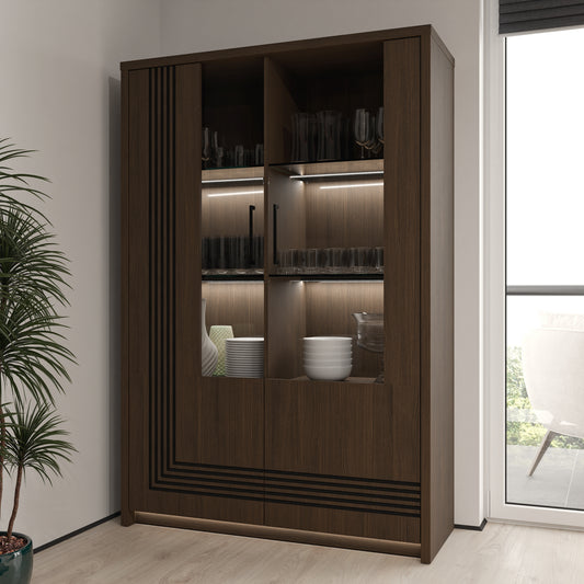 Led Polite Vitrina Cu 2 Usi Euforica