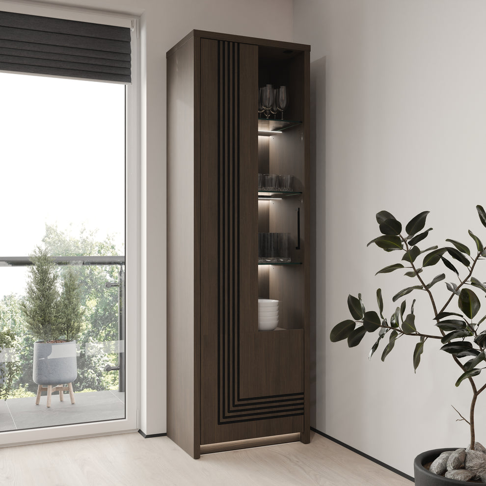 Led Baza Vitrina Cu 1 Usa Euforica