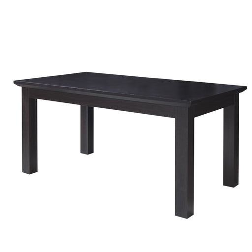 Set masa extensibila Fiona cu 6 Scaune, Brun inchis, 160/210 x 78 x 90 cm