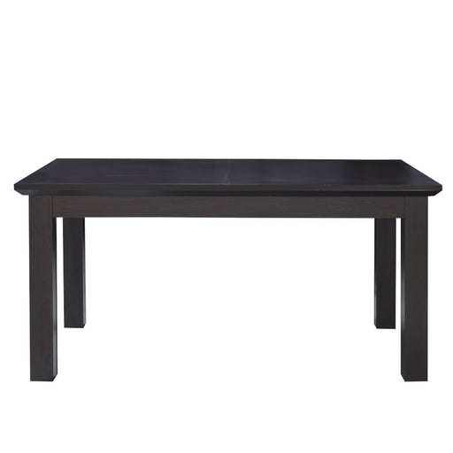 Set masa extensibila Fiona cu 6 Scaune, Brun inchis, 160/210 x 78 x 90 cm