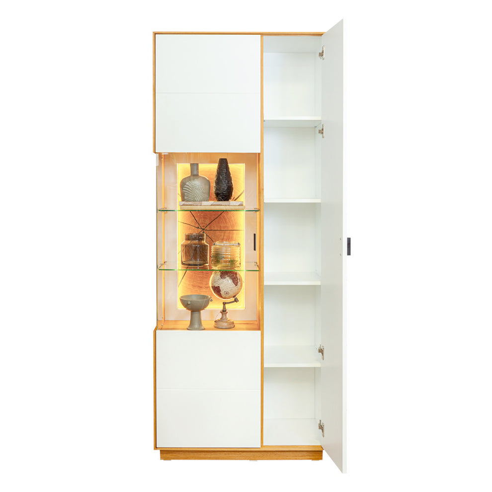 Vitrina 2 Usi Leuna 79 Cm