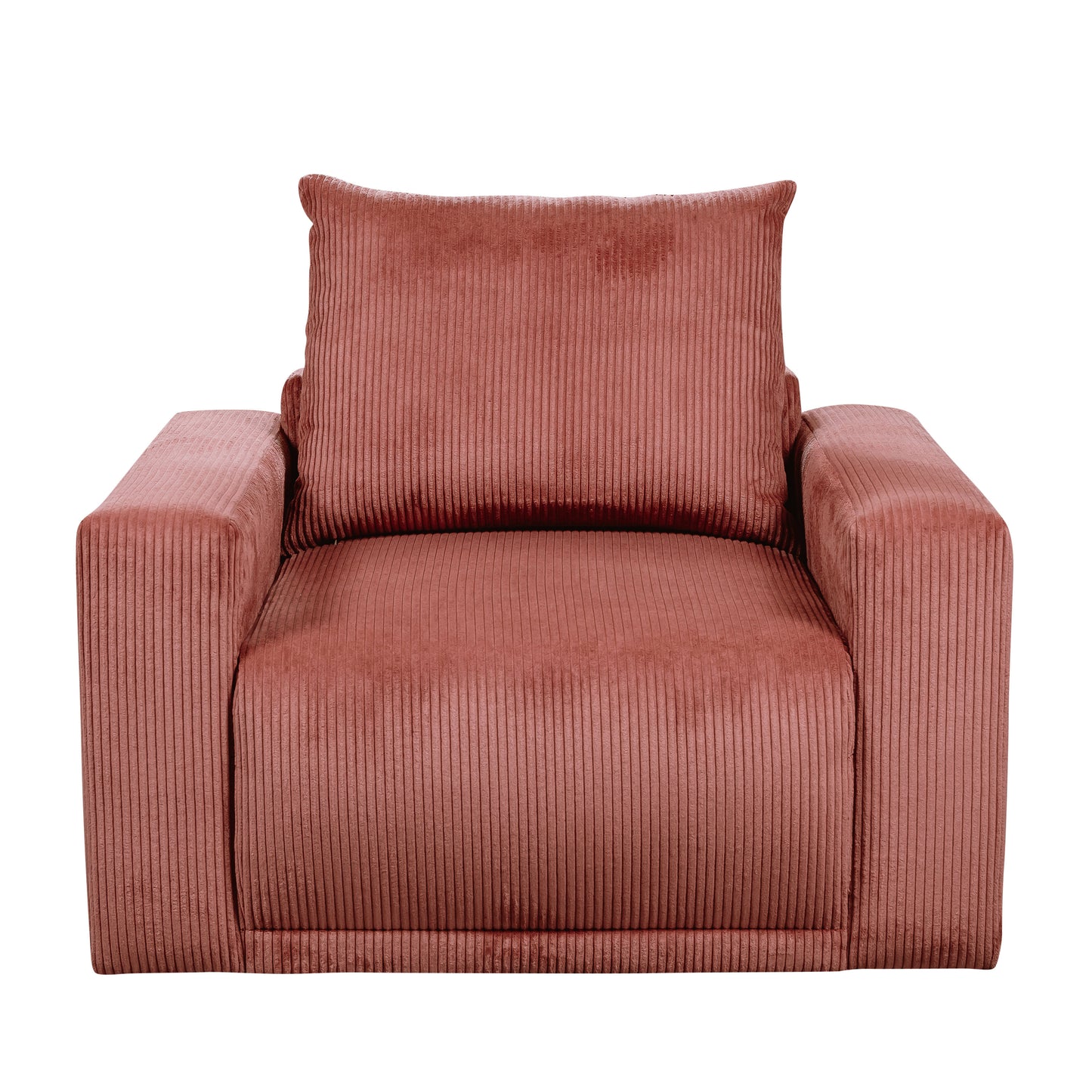 Fotoliu fix Otis, Burgundy deschis, 110 Cm