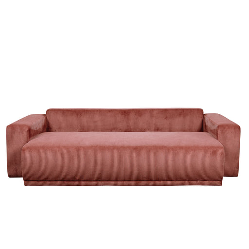 Canapea Extensibila Otis, 3 locuri, Lada Depozitare, Burgundy Deschis