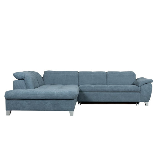 Coltar Extensibil Cu Otoman Mare 5 Locuri, Tetiere Reglabile, 300 Cm