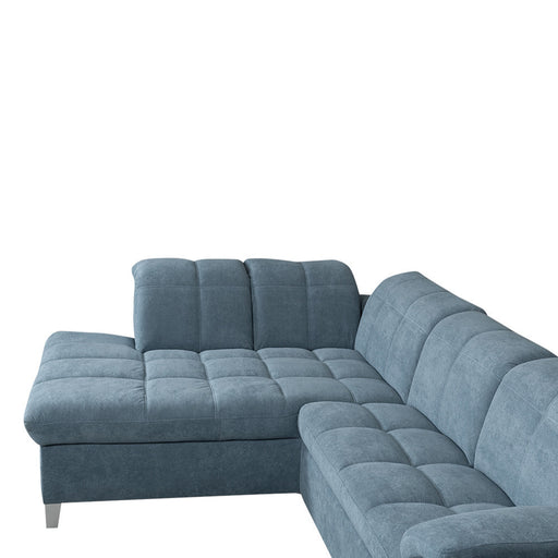 coltar-extensibil-cu-otoman-mare-sevilia-5-locuri-tetiere-reglabile-300-cm albastru stanga