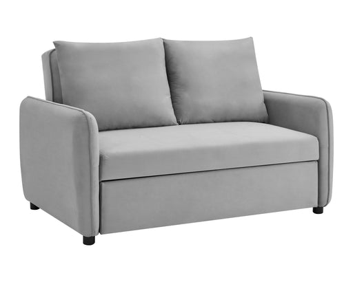 Canapea Ambrozio 2 Locuri Extensibila Gri, 140 Cm