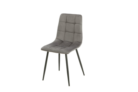 Scaun Melisa Gri, 44 Cm