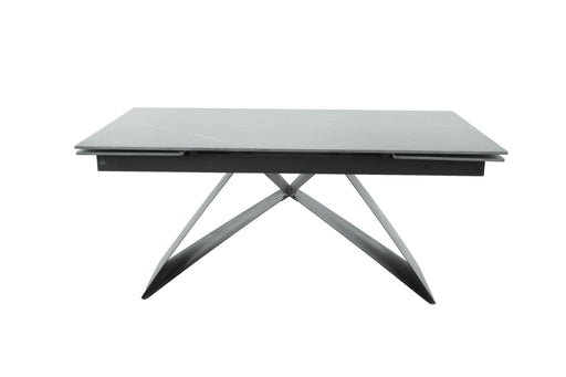 Masa Extensibila Oxidium Negru, 160/240 x 90 x 77 Cm