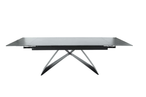 Masa Extensibila Oxidium Negru, 160/240 x 90 x 77 Cm