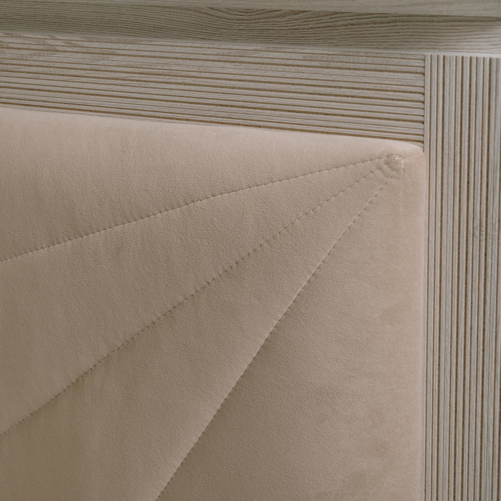Pat Dormitor Casablanca Loft, Dimensiune Saltea 180 x 200 Cm, Somiera Rabatabila, Gri
