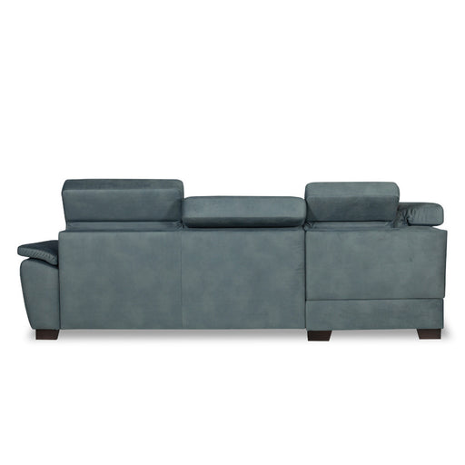 coltar-extensibil-cu-otoman-dax-5-locuri-lada-depozitare-296-cm albastru stanga