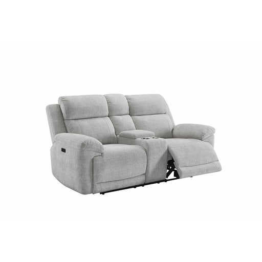 Canapea Herra 2 Locuri Cu Recliner Electric Si Bar, Bej, 201 Cm