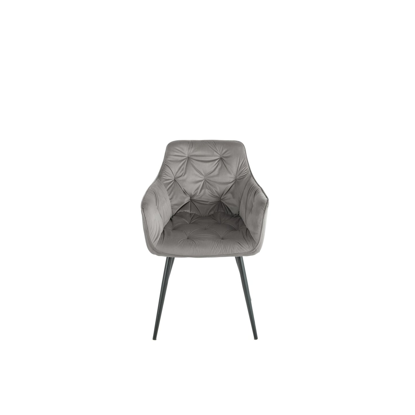Scaun Darko, Velvet Gri, 57 Cm