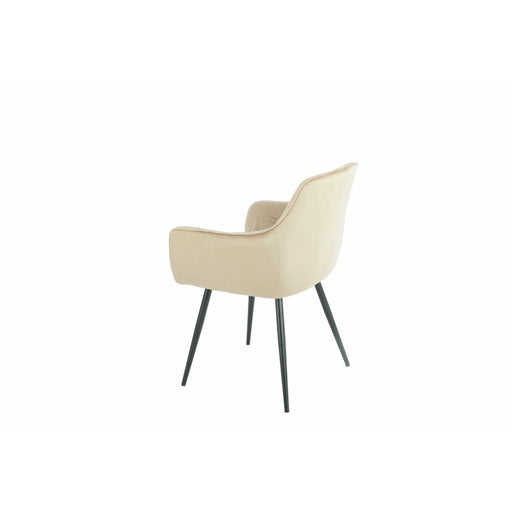 Scaun Darko Velvet Beige, 57 Cm