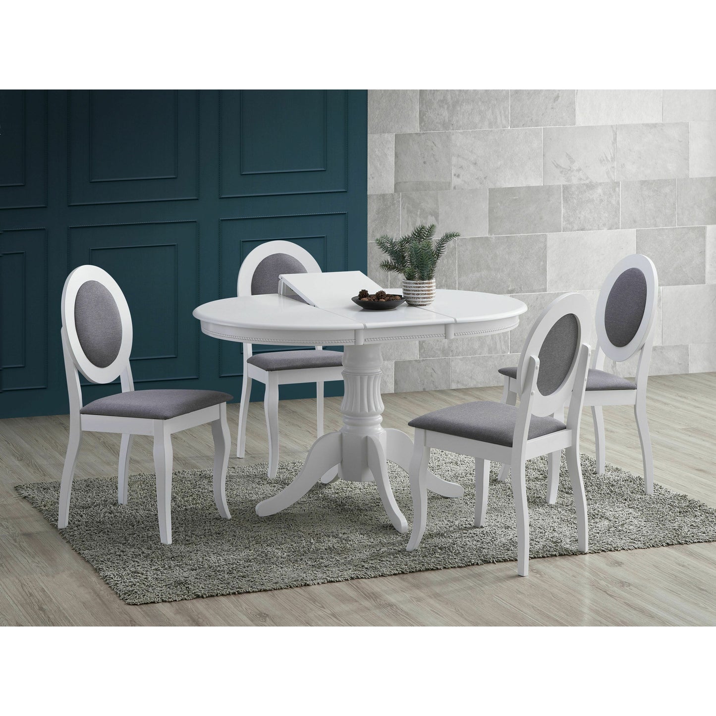 Masa Wonder Extensibila Alba, 90 Cm