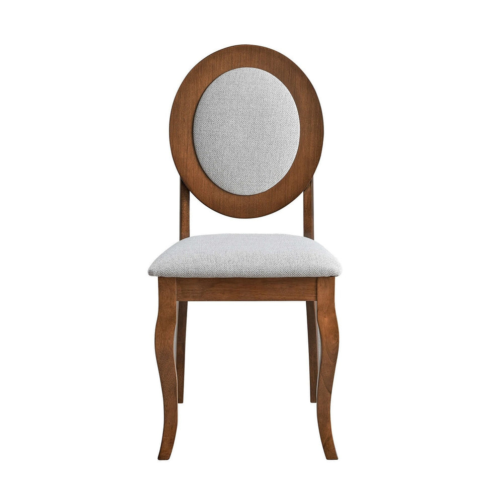 Scaun Belucci Nuc Si Gri, 44.5 Cm
