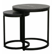 Set 2 Mese Cafea Aniston Negru