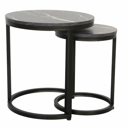 Set 2 Mese Cafea Aniston Negru