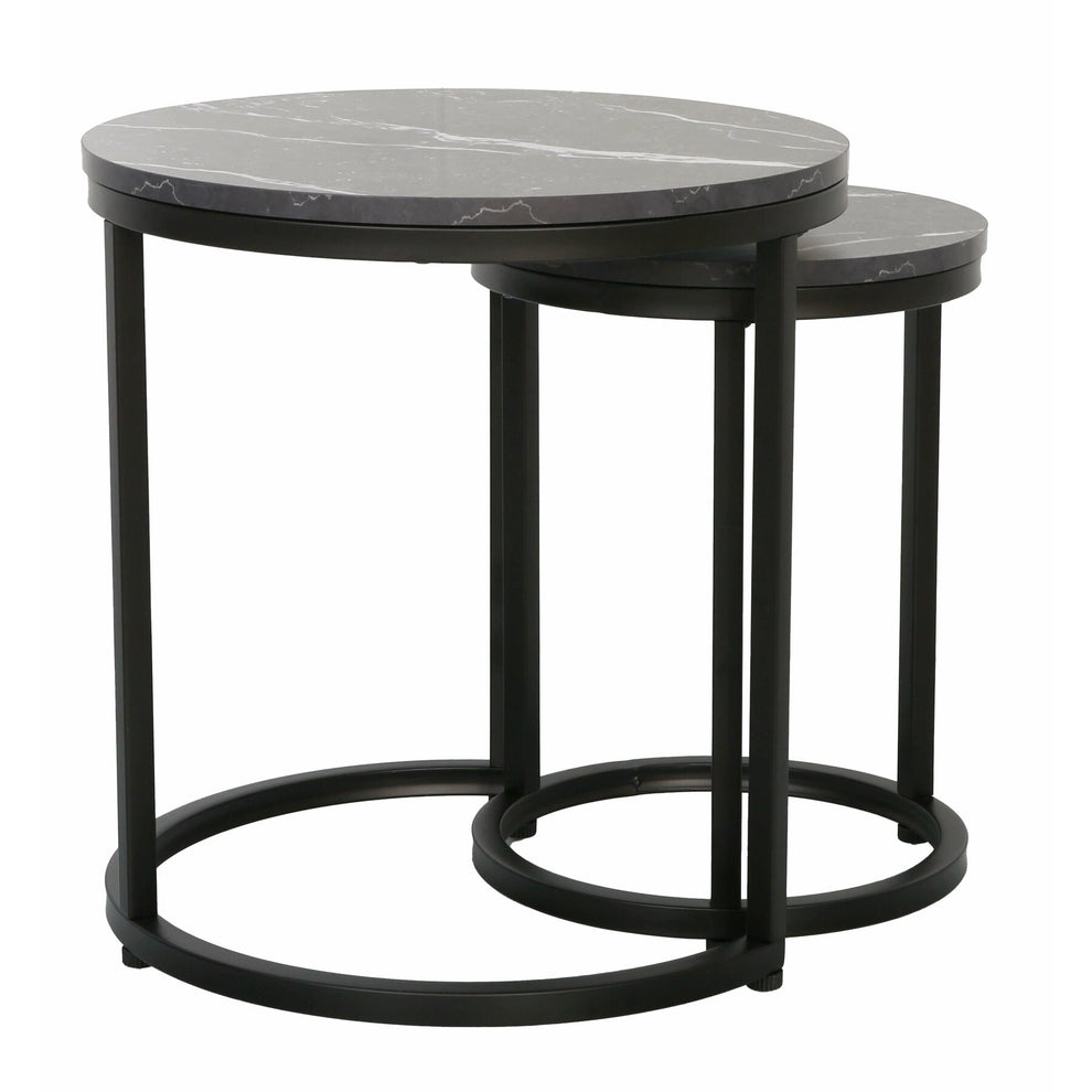Set 2 Mese Cafea Aniston Negru