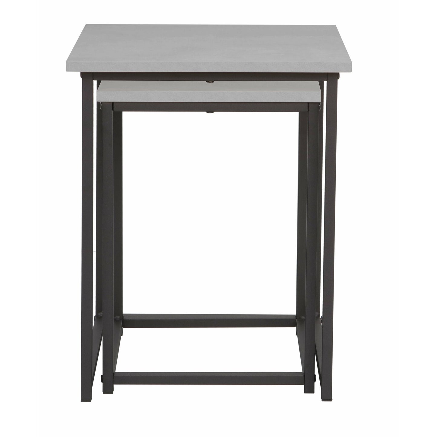 Set 2 Mese Cafea Tahari Negru Si Gri