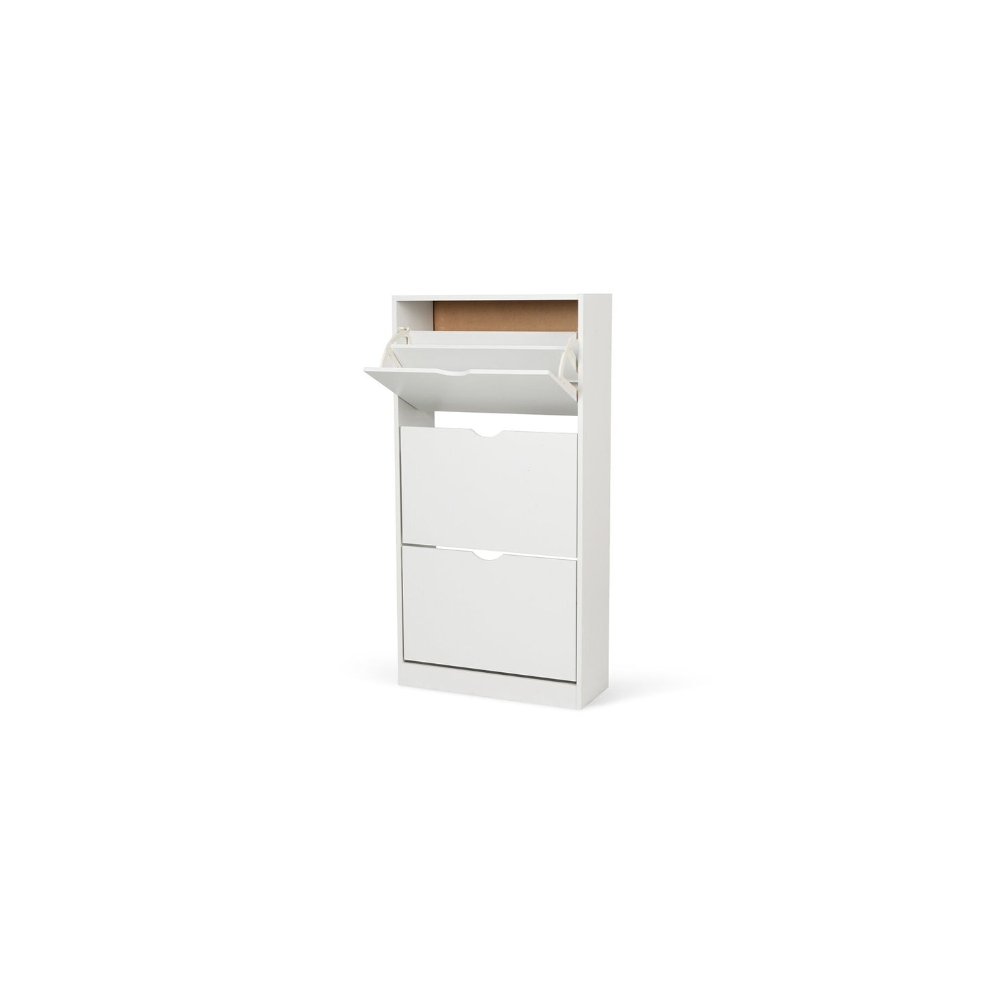 Pantofar 3 Usi Corso Alb, 60 Cm