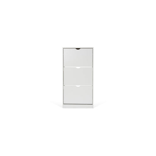 Pantofar 3 Usi Corso Alb, 60 Cm