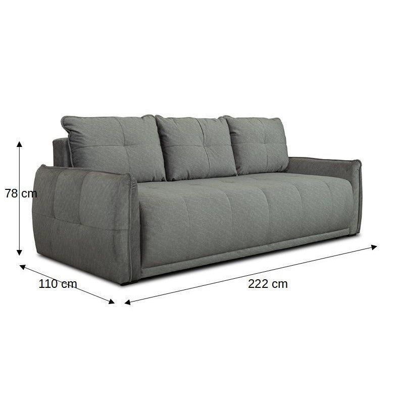 Canapea Extensibila Jojo, Lada Depozitare, Aura 11, 222 Cm