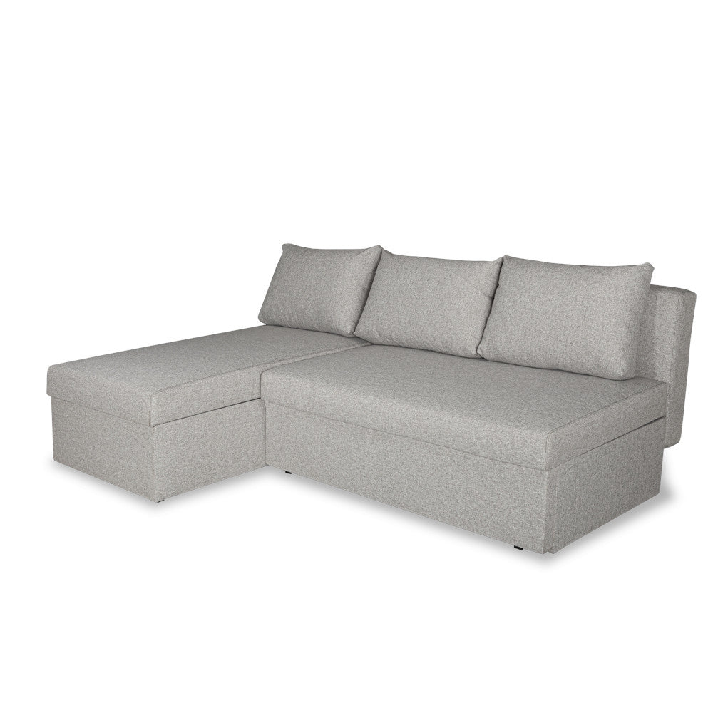 Coltar Extensibil Cu Lada Blue Interschimbabil Stanga/Dreapta, Gri Icon 81, 220 X 80 X 155 Cm