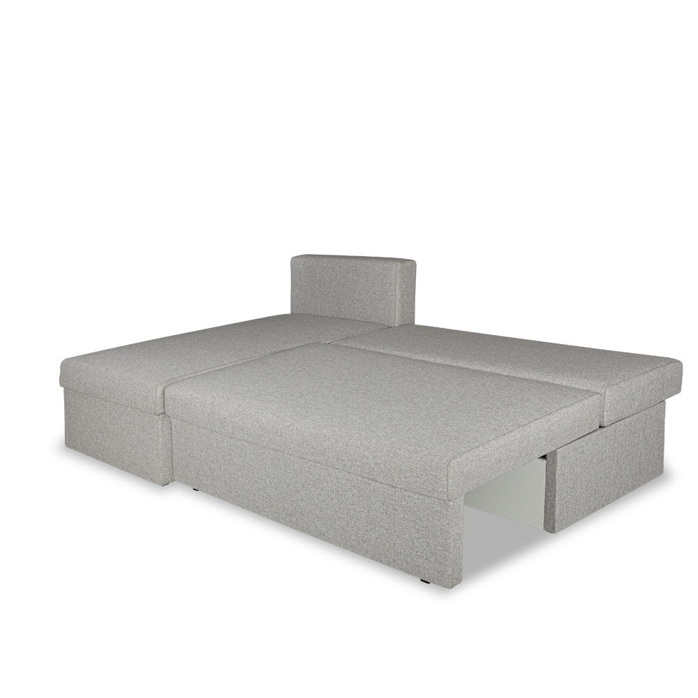 Coltar Extensibil Cu Lada Blue Interschimbabil Stanga/Dreapta, Gri Icon 81, 220 X 80 X 155 Cm