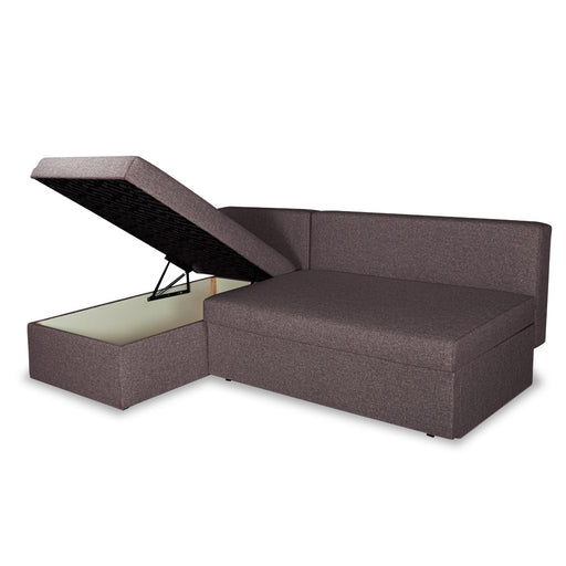 Coltar Extensibil Cu Lada, Blue Interschimbabil Stanga/Dreapta, ICON 69, 220 X 80 X 155 Cm