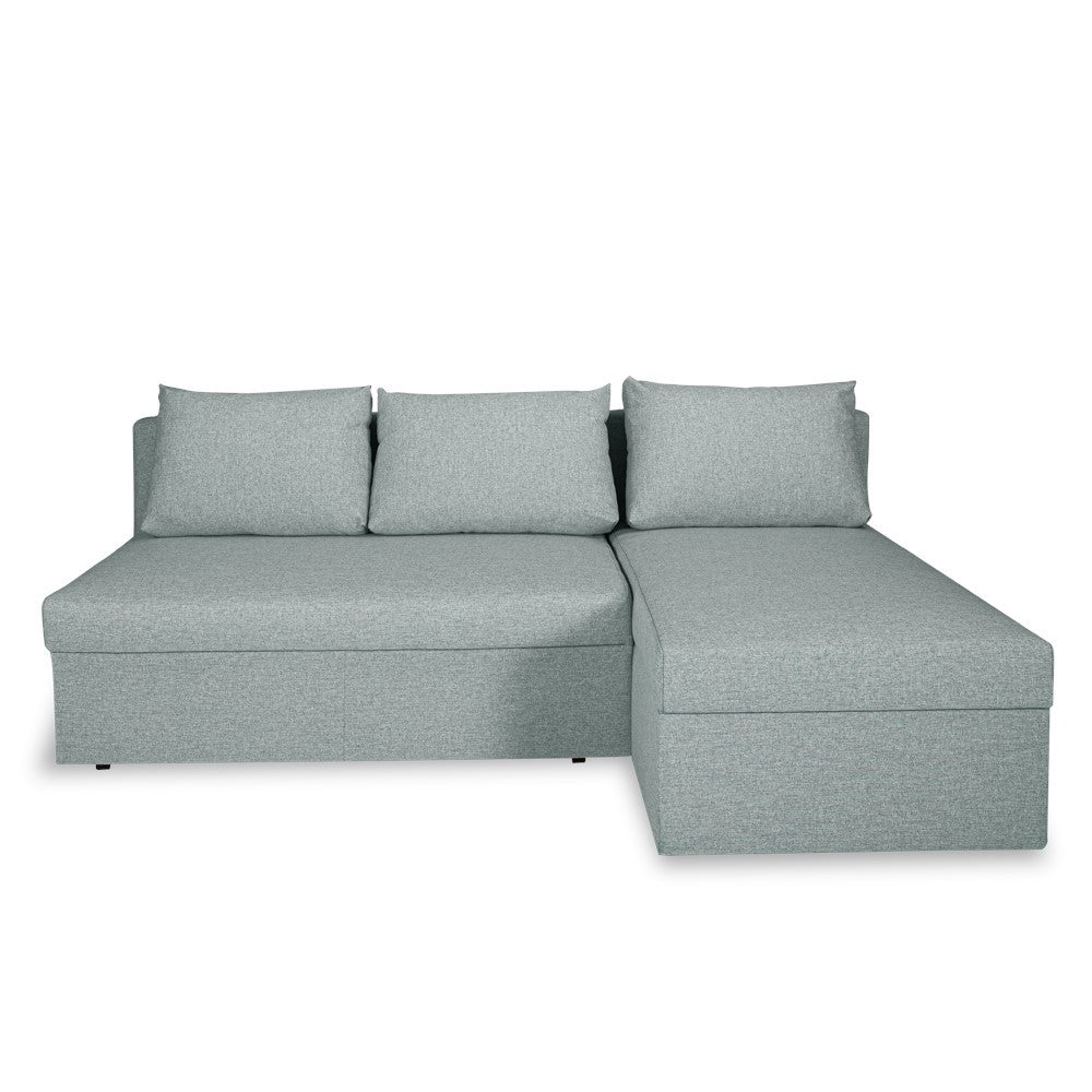 Coltar Extensibil Cu Lada, Blue Interschimbabil Stanga/Dreapta, Icon 84, 220 X 80 X 155 Cm
