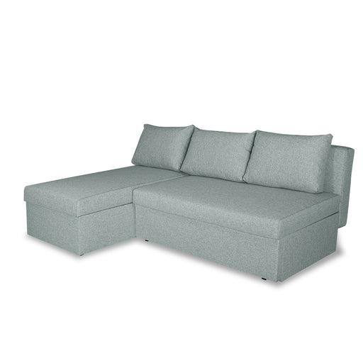 Coltar Extensibil Cu Lada, Blue Interschimbabil Stanga/Dreapta, Icon 84, 220 X 80 X 155 Cm