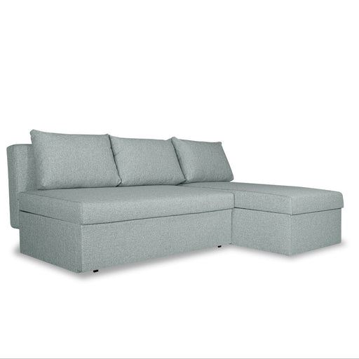 Coltar Extensibil Cu Lada, Blue Interschimbabil Stanga/Dreapta, Icon 84, 220 X 80 X 155 Cm