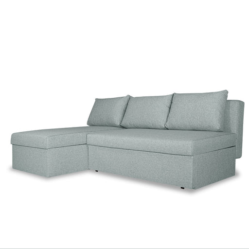 Coltar Extensibil Cu Lada, Blue Interschimbabil Stanga/Dreapta, Icon 84, 220 X 80 X 155 Cm