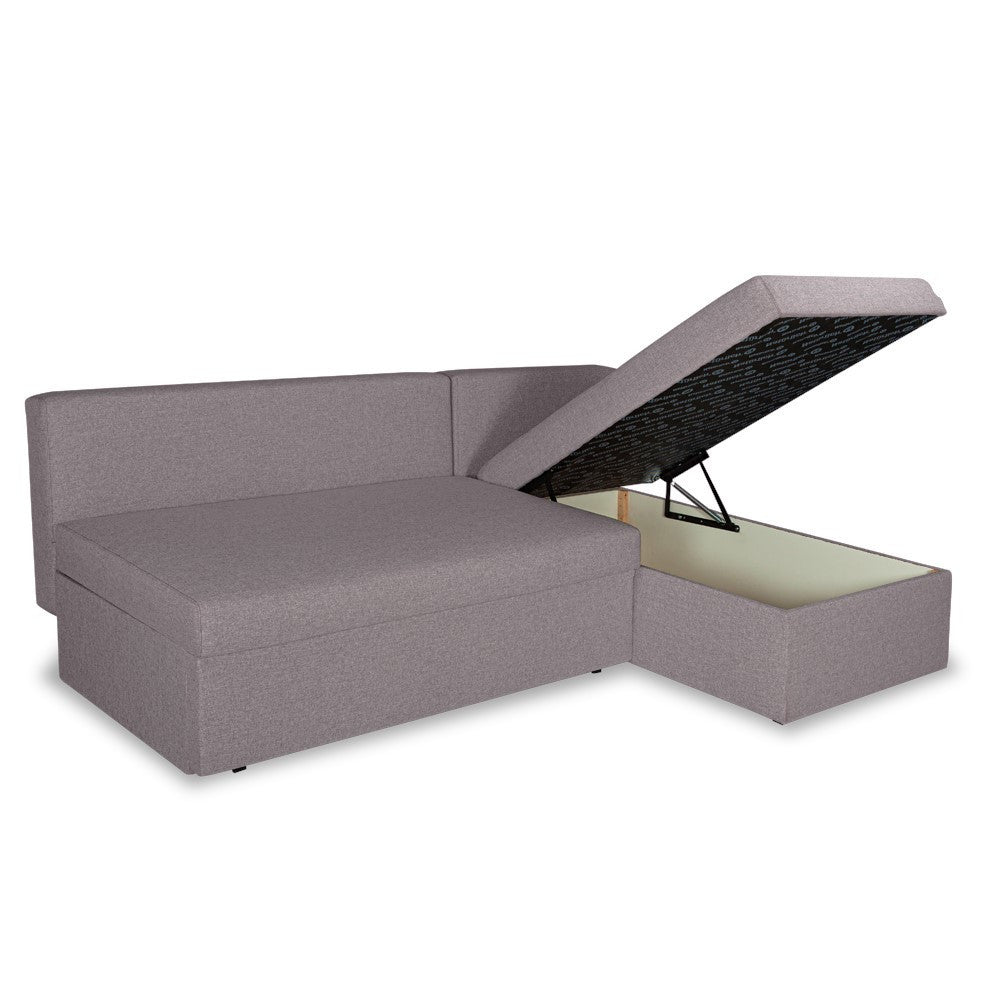 Coltar Extensibil Cu Lada, Blue Interschimbabil Stanga/Dreapta, Icon 90, 220 x 80 x 155 Cm