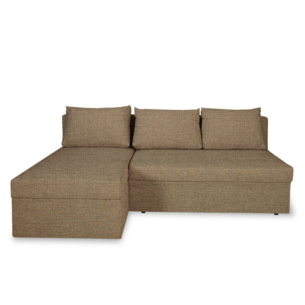 Coltar Extensibil Cu Lada, Blue Interschimbabil Stanga/Dreapta, LUIS 16, 220 X 80 X 155 Cm