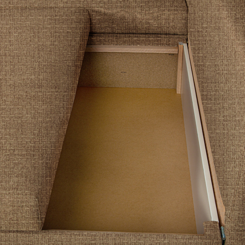 Coltar Extensibil Cu Lada, Blue Interschimbabil Stanga/Dreapta, LUIS 16, 220 X 80 X 155 Cm
