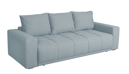 Canapea Extensibila Green, 3 locuri, Lada Depozitare, Gri deschis, Caleido Icegrey, 240 Cm