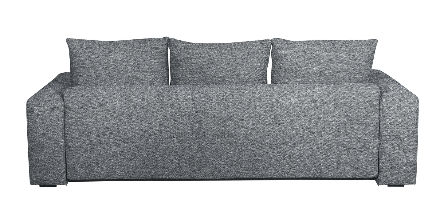 Canapea Extensibila Green, 3 locuri, Lada Depozitare, Stelar 97, 240 Cm