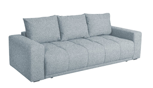 Canapea Extensibila Green, 3 locuri, Lada Depozitare, Gri Deschis, Arte 84B, 240 Cm