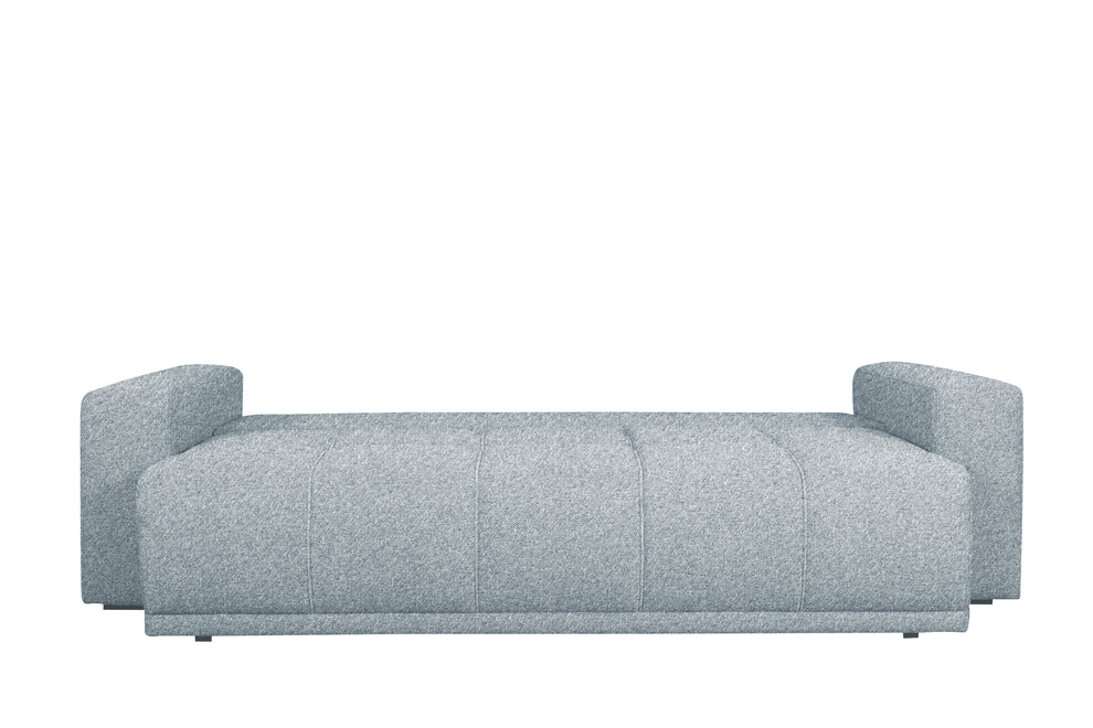 Canapea Extensibila Green, 3 locuri, Lada Depozitare, Gri Deschis, Arte 84B, 240 Cm