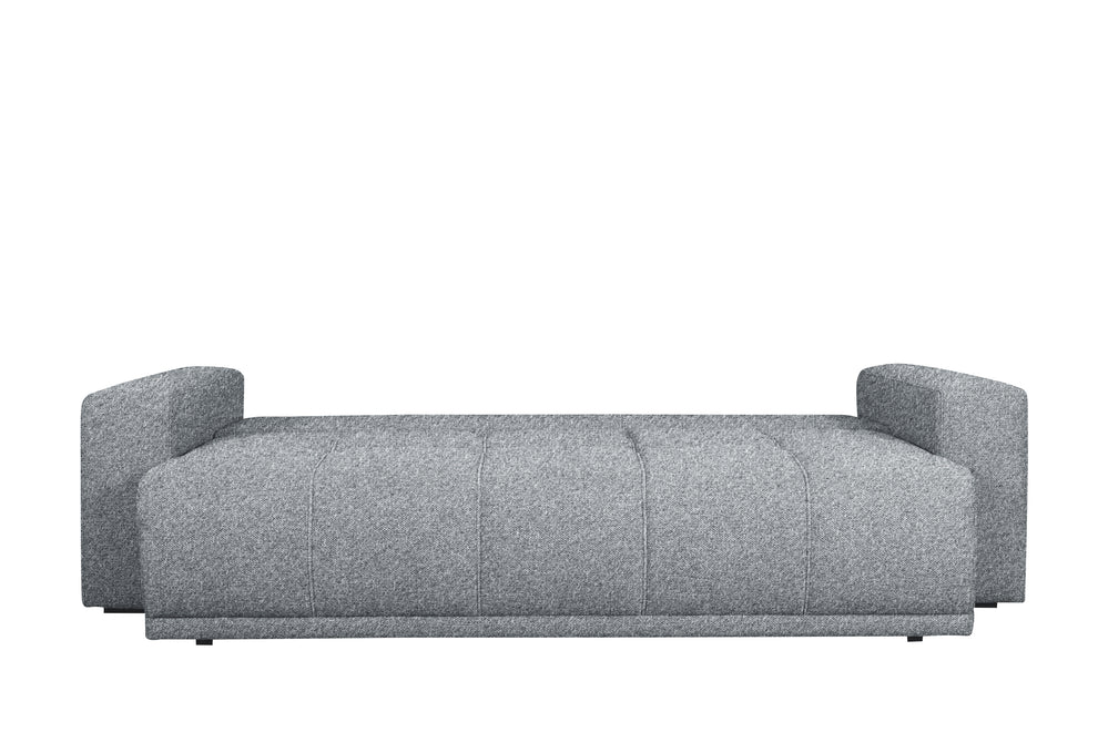 Canapea Extensibila Green, 3 locuri, Lada Depozitare, Gri, Arte 89A, 240 Cm