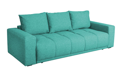 Canapea Extensibila Green, 3 locuri, Lada Depozitare, Albastru, Orion 12, 240 Cm
