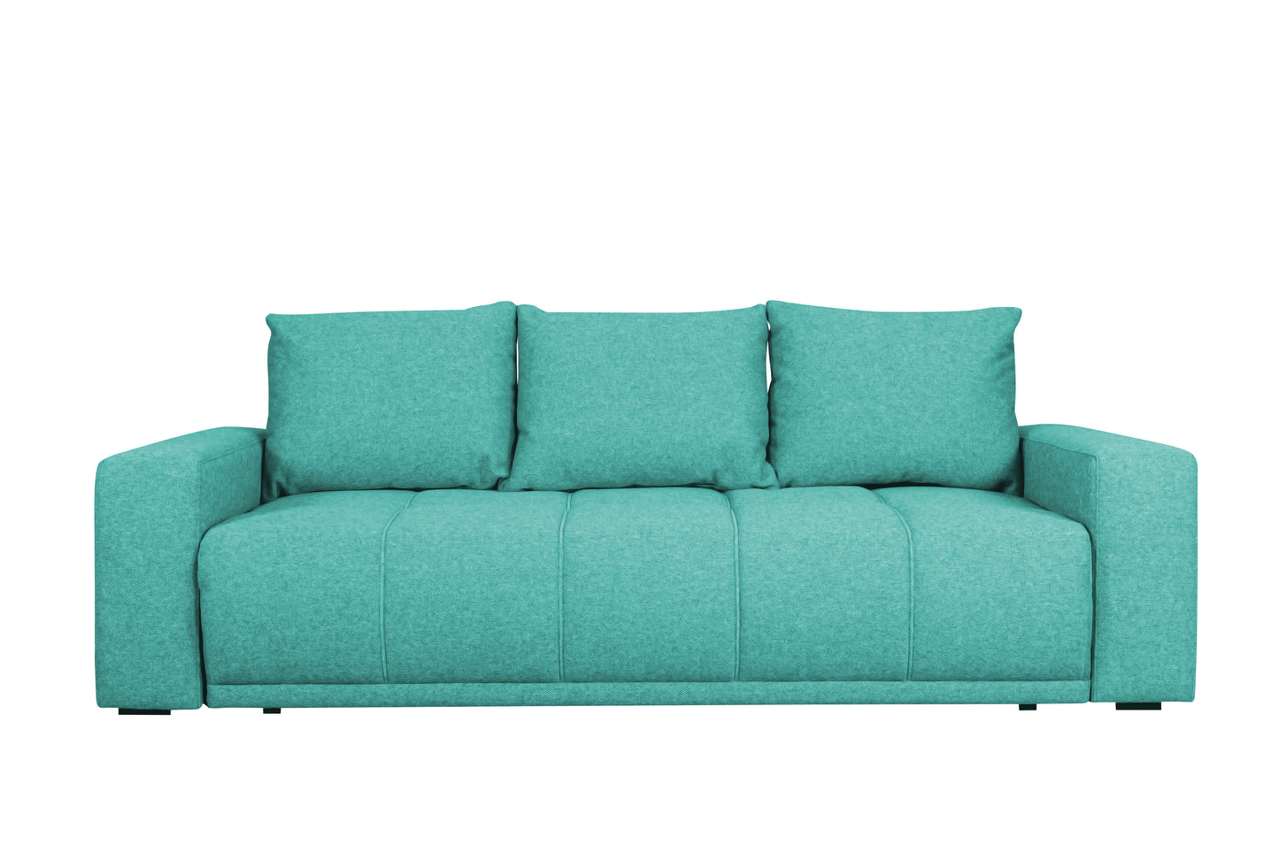 Canapea Extensibila Green, 3 locuri, Lada Depozitare, Albastru, Orion 12, 240 Cm