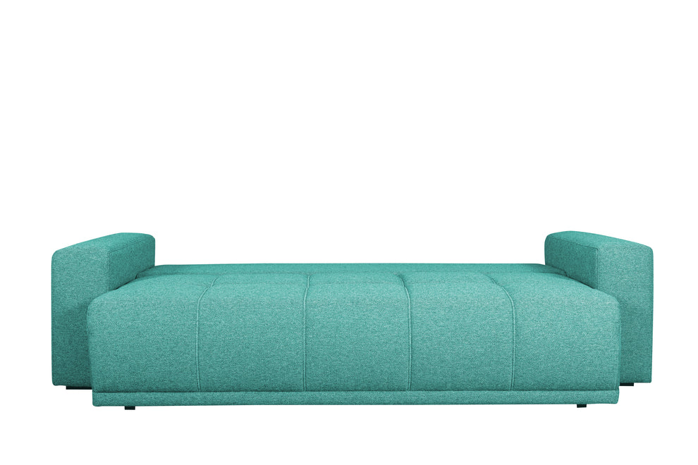 Canapea Extensibila Green, 3 locuri, Lada Depozitare, Albastru, Orion 12, 240 Cm