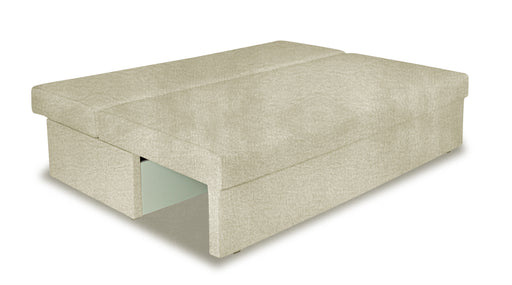Canapea Extensibila Blue, Cu Lada Depozitare, 3 Locuri, Savana Off White, 191 Cm