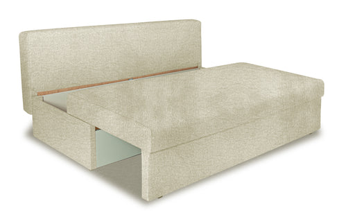 Canapea Extensibila Blue, Cu Lada Depozitare, 3 Locuri, Savana Off White, 191 Cm